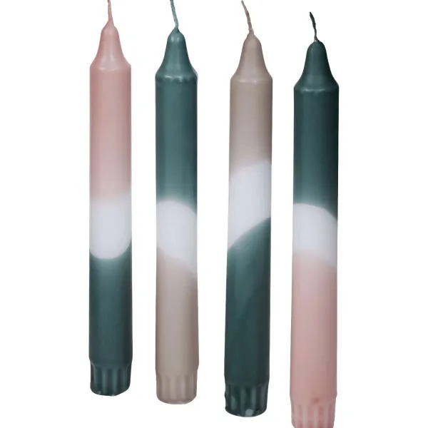Sale Absolu Chic Dip Dye Dinerkaarsen Kaarsen