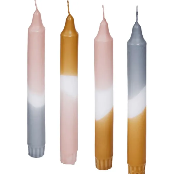 Sale Absolu Chic Dip Dye Dinerkaarsen Kaarsen