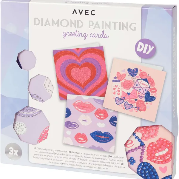 Clearance Avec Diamond Painting Wenskaarten Knutselen