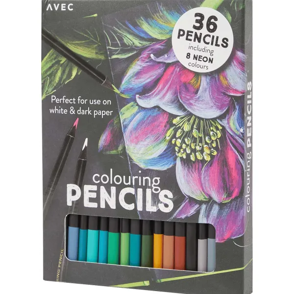 Clearance Avec Zwarte Potloden Kleuren & Tekenen