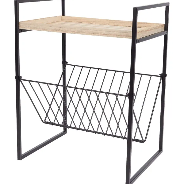 Hot Bijzettafel Met Tijdschriftenrek Woonaccessoires