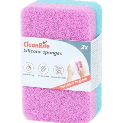 Discount Cleanrite Siliconen Sponzen Schoonmaakmiddelen
