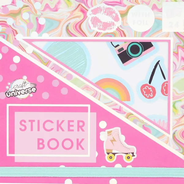 Discount Craft Universe Stickerblok Folie Knutselen