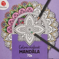Fashion D Cotime Mandala Kleurboek Voor Volwassenen Kleuren & Tekenen