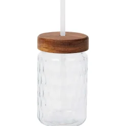 Discount Drinkbeker Met Rietje En Deksel Glazen