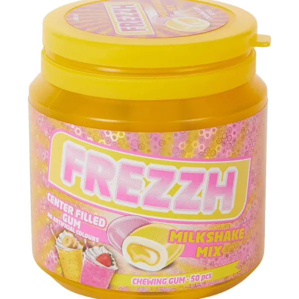 Fashion Frezzh Kauwgum Met Vulling Milkshake Mix Drop & Snoep