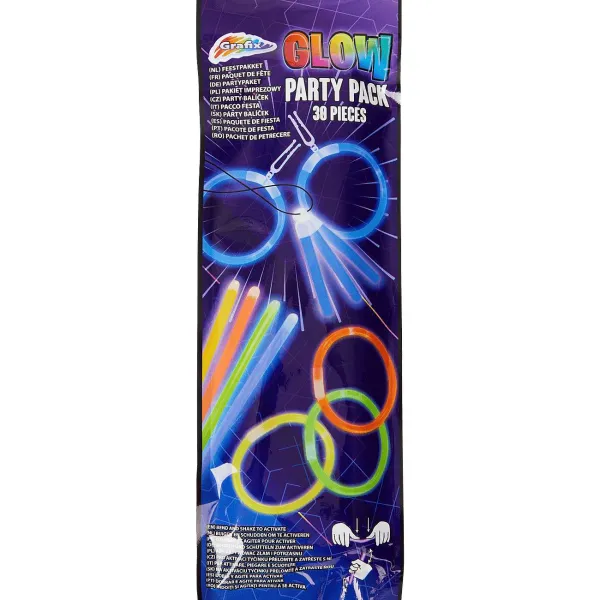 New Glow-In-The-Dark Partypack Feestartikelen
