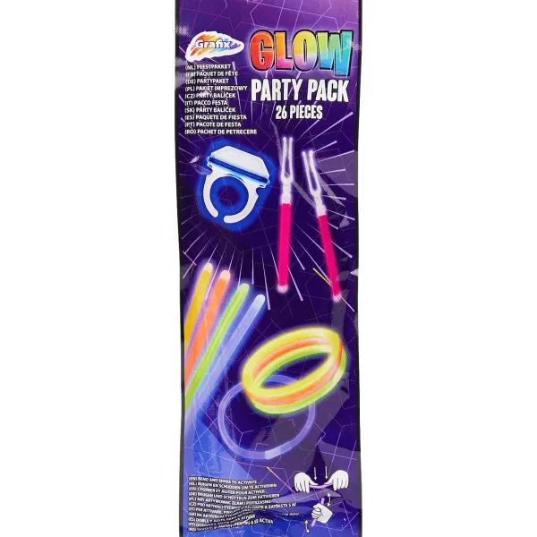 New Glow-In-The-Dark Partypack Feestartikelen