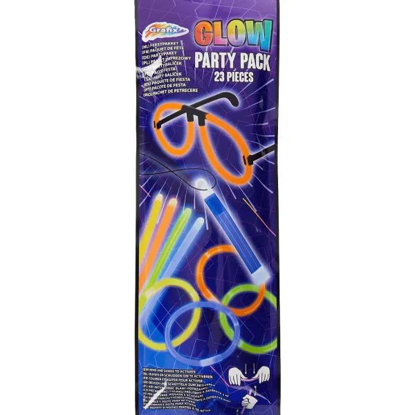 New Glow-In-The-Dark Partypack Feestartikelen