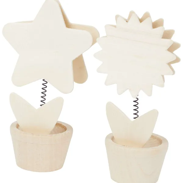 Outlet Hobby Flora Houten Bloemenknijpers Knutselen
