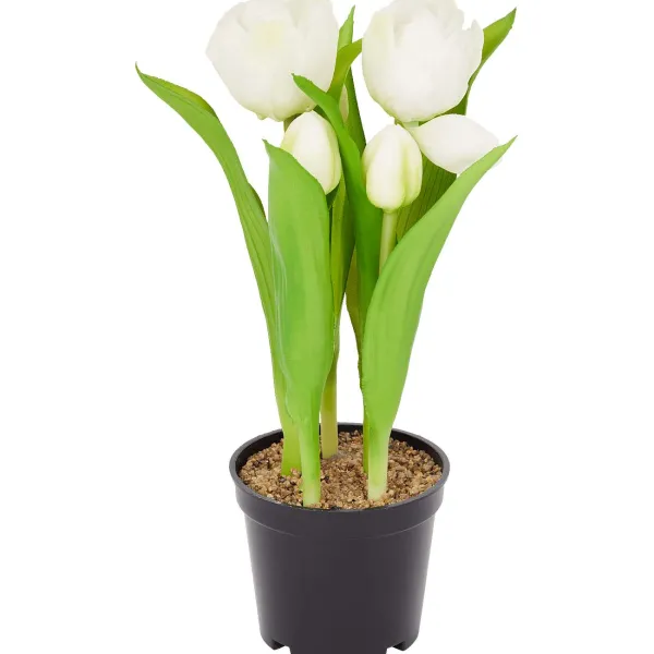 Fashion Home Accents Kunsttulpen In Pot Kunstplanten & -Bloemen