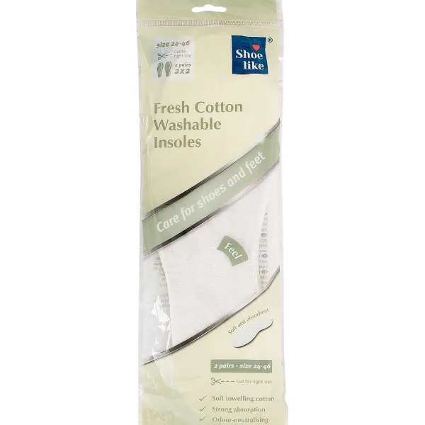 Clearance Inlegzolen Badstof Schoenen