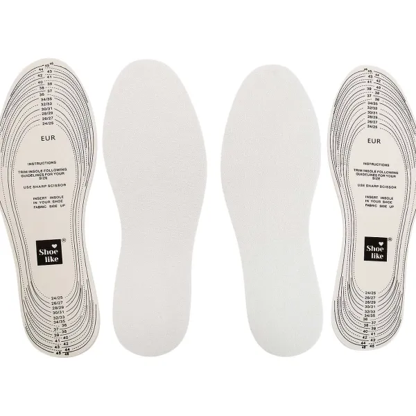 Clearance Inlegzolen Badstof Schoenen