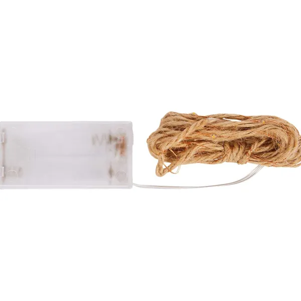 Discount Jute Touw Met Ledverlichting Woonaccessoires