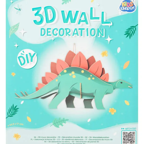 Best Kids Kingdom Maak Je Eigen 3D-Wanddecoratie Puzzels