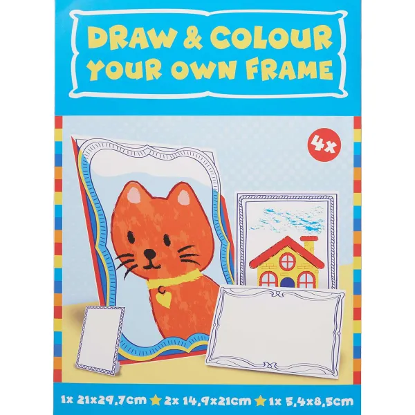 Clearance Kleur En Teken Je Eigen Fotolijst Papier & Schriften