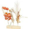 Outlet Kunstdroogbloemen Op Houten Voet Kunstplanten & -Bloemen