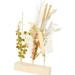 Outlet Kunstdroogbloemen Op Houten Voet Kunstplanten & -Bloemen