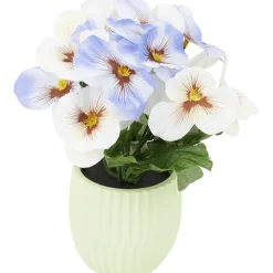 Discount Kunstviooltjes In Pot Kunstplanten & -Bloemen