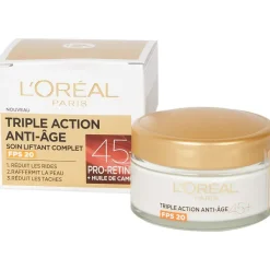 Outlet L'Or Al Triple Action Anti Age Dagcr Me 45+ Lichaamsverzorging