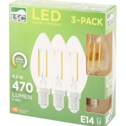 Hot Filament Ledlamp Kaars Verlichting