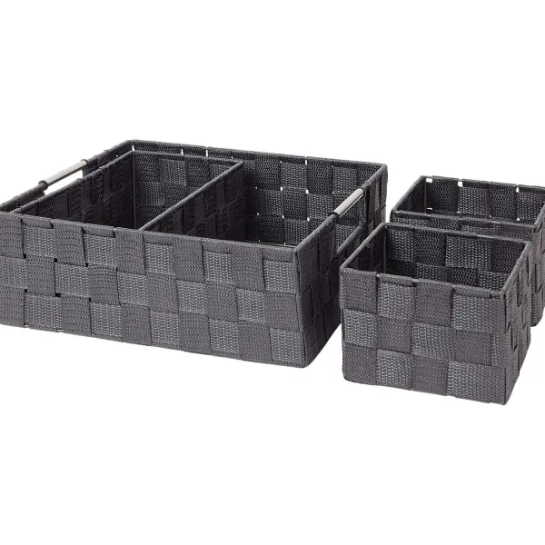 Outlet Manden-Set Opbergboxen