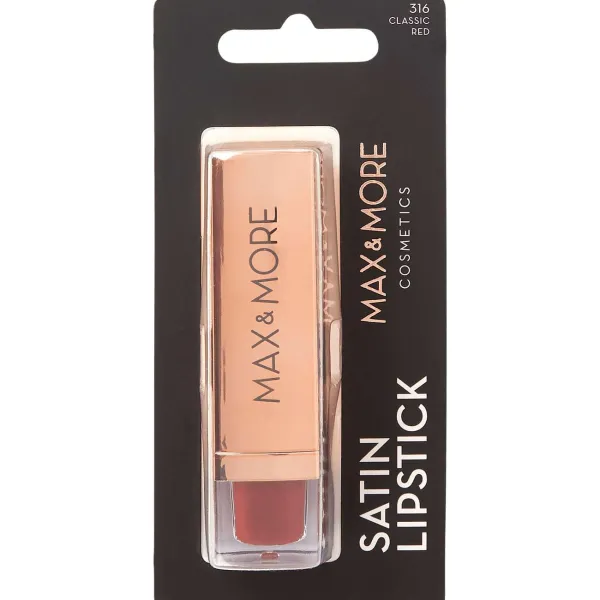 Online Satin Lippenstift Classic Red Make-Up