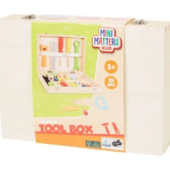 Hot Houten Gereedschapskoffer Speelfiguren & -Sets