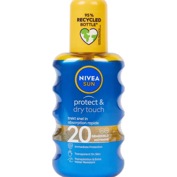 Discount Sun Zonnebrand Spray Protect & Dry Touch Zonnebrand & Aftersun