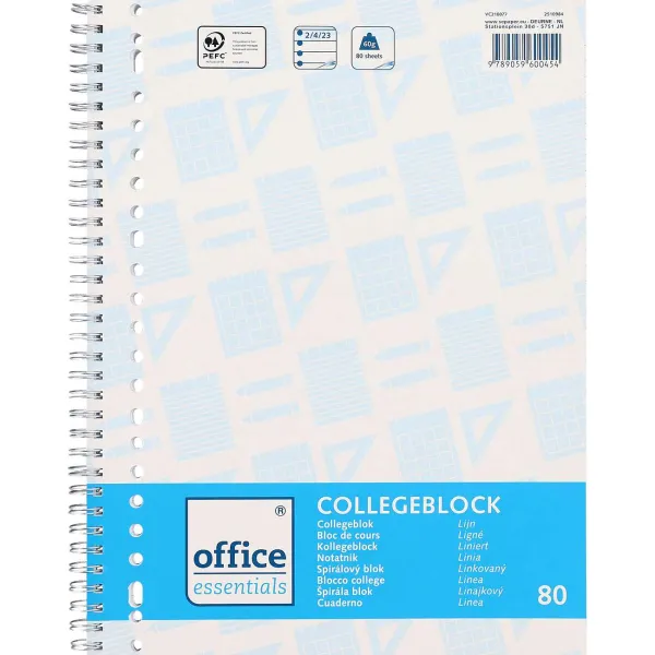 Sale Collegeblok A4 Papier & Schriften