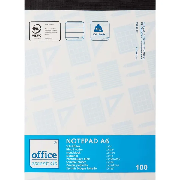Clearance Schrijfblokken A6 Papier & Schriften