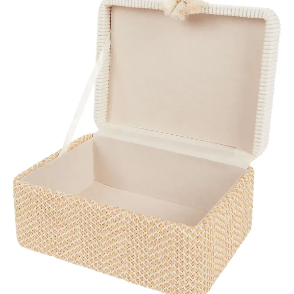 Sale Opbergdoos Met Kwastje Woonaccessoires