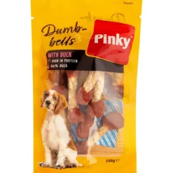 Best Pinky Hondensnack Duck Dumbbells Dierenvoeding