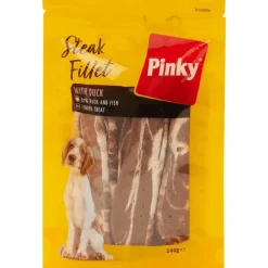 Hot Pinky Hondensnacks Steak Fillets Dierenvoeding