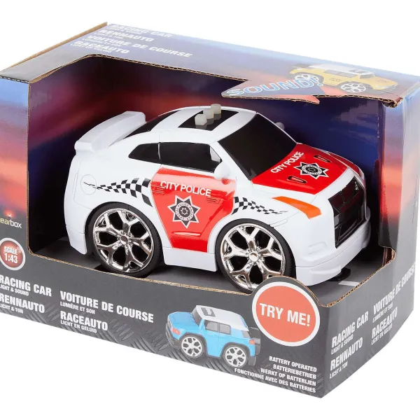 New Raceauto Met Licht En Geluid Spellen