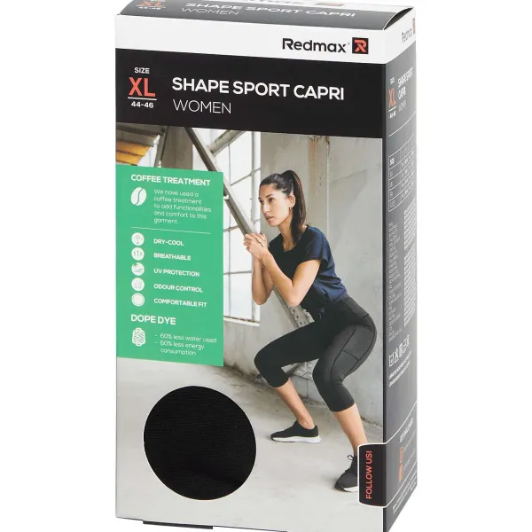Hot Redmax Shaping Capri Sportlegging Sportkleding