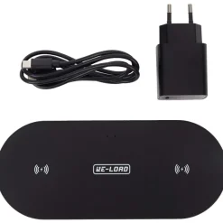 Fashion Dubbele Draadloze Oplader Powerbanks & Opladers