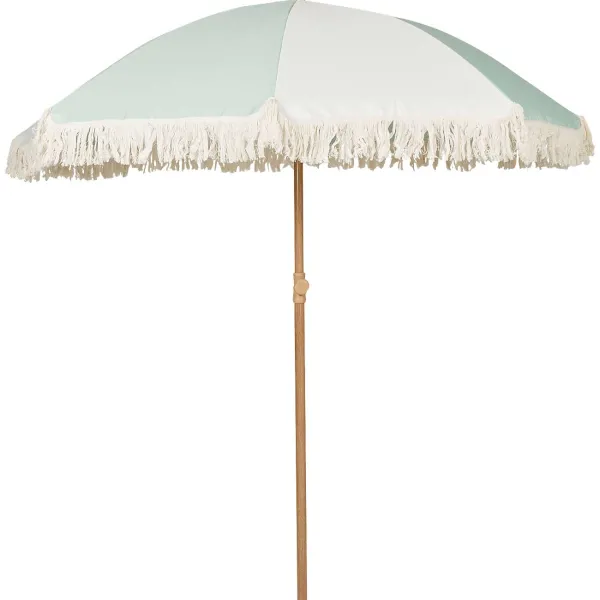 Hot Retro Strandparasol Met Franjes Zonwering