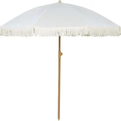 Hot Retro Strandparasol Met Franjes Zonwering