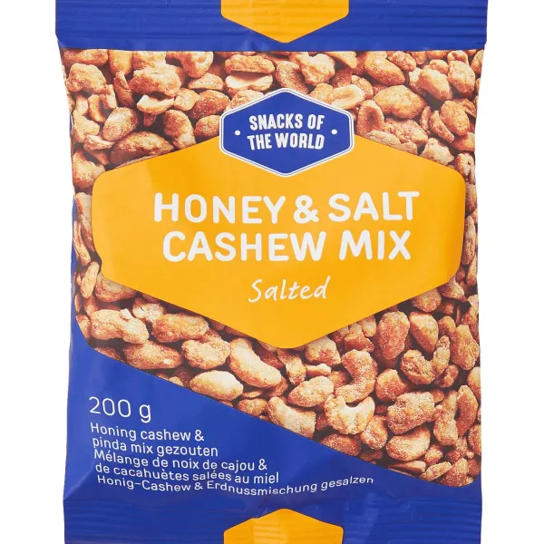 Outlet Snacks Of The World Honing Cashew- En Pindamix Noten & Snacks