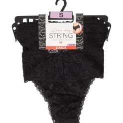 Fashion Strings Met Kant Ondergoed