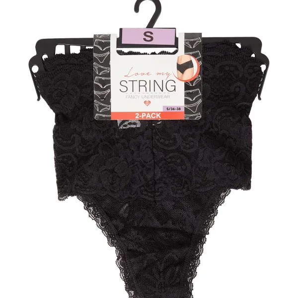 Fashion Strings Met Kant Ondergoed