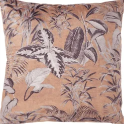 Sale Studio Hemliv Velvet Kussen Met Planten Beddengoed