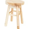 Fashion Teakhouten Kruk Woonaccessoires