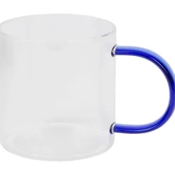 Fashion Theeglas Met Gekleurd Oor Servies