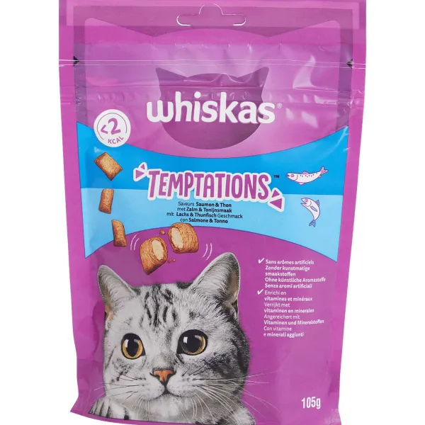 New Temptations Kattensnoepjes Zalm En Zeevruchten Dierenvoeding